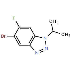 5-Bromo-6-fluoro-1-isopropyl-1,2,3-benzotriazole