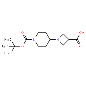 1-(1-(tert-Butoxycarbonyl)piperidin-4-yl)azetidine-3-carboxylic acid