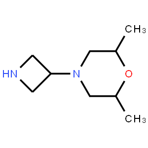 4-(Azetidin-3-yl)-2,6-dimethylmorpholine