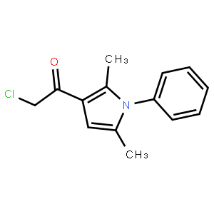 2-Chloro-1-(2,5-dimethyl-1-phenyl-1h-pyrrol-3-yl)-1-ethanone