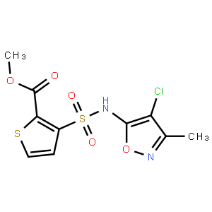 Methyl 3-(N-(4-chloro-3-methylisoxazol-5-yl)sulfamoyl)thiophene-2-carboxylate