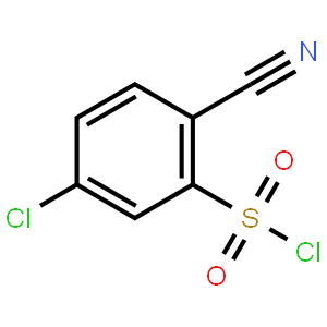 5-Chloro-2-cyanobenzenesulfonyl chloride