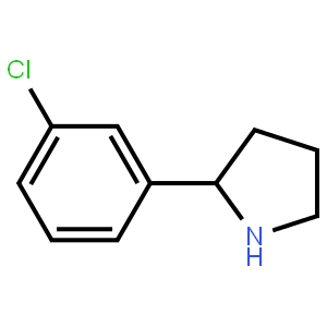 2-(3-Chlorophenyl)pyrrolidine