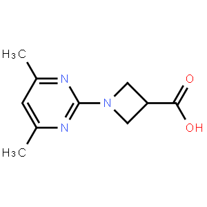 1-(4,6-Dimethylpyrimidin-2-yl)azetidine-3-carboxylic acid