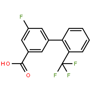 5-Fluoro-3-(2-trifluoromethylphenyl)benzoic acid