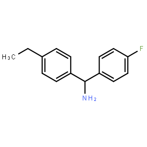 (4-Ethylphenyl)(4-fluorophenyl)methanamine