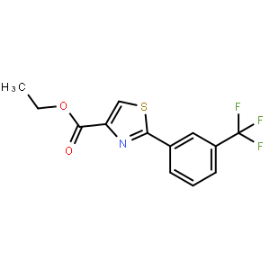 Ethyl 2-[3-(trifluoromethyl)phenyl]-1,3-thiazole-4-carboxylate