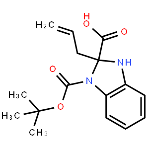 2-Allyl-1-(tert-butoxycarbonyl)-2,3-dihydro-1H-benzo[d]imidazole-2-carboxylic acid