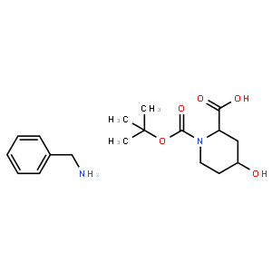 (2S,4S)-N-BOC-4-Hydroxypiperidine-2-carboxylic acid benzylamine salt