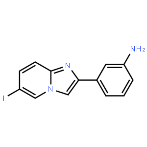 3-(6-Iodo-imidazo[1,2-a]pyridin-2-yl)-phenylamine