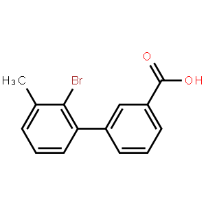 2'-Bromo-3'-methylbiphenyl-3-carboxylic acid