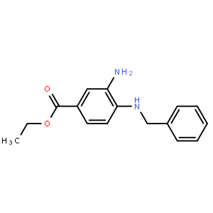 Ethyl 3-amino-4-(benzylamino)benzoate