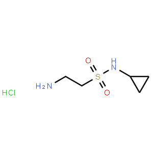 2-Amino-N-cyclopropylethanesulfonamide hydrochloride