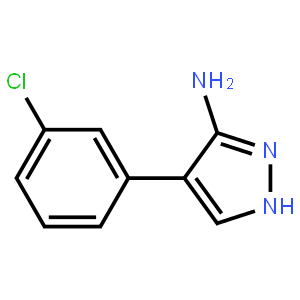 4-(3-Chlorophenyl)-1h-pyrazol-3-amine