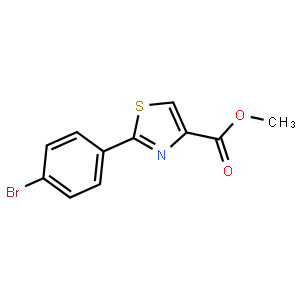 Methyl 2-(4-bromophenyl)thiazole-4-carboxylate