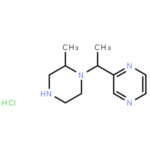 2-(1-(2-Methylpiperazin-1-yl)ethyl)pyrazine hydrochloride