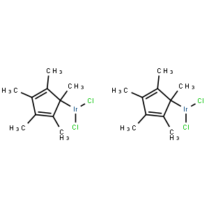 二氯五甲基环戊二烯基合铱iii二聚体