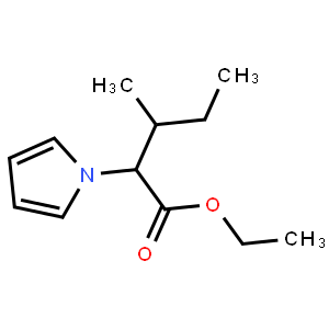 Ethyl 3-methyl-2-(1h-pyrrol-1-yl)pentanoate