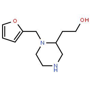 2-(1-(Furan-2-ylmethyl)piperazin-2-yl)ethanol