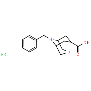 9-Benzyl-3-oxa-9-azabicyclo[3.3.1]nonane-7-carboxylic acid hydrochloride