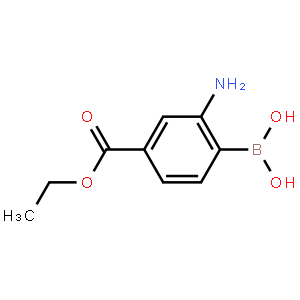 [2-Amino-4-(ethoxycarbonyl)phenyl]boronic acid