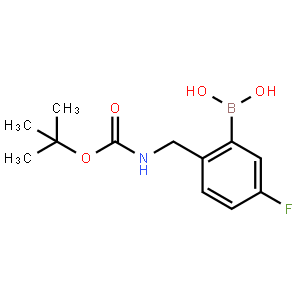 2-(Boc-aminomethyl)-5-fluorobenzeneboronic acid