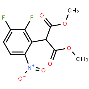 1,3-Dimethyl 2-(2,3-difluoro-6-nitrophenyl)propanedioate