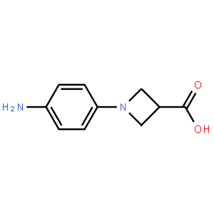 1-(4-Aminophenyl)azetidine-3-carboxylic acid