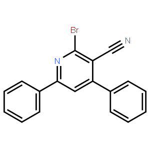 2-Bromo-4,6-diphenylnicotinonitrile