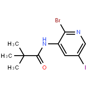 N-(2-Bromo-5-iodopyridin-3-yl)pivalamide