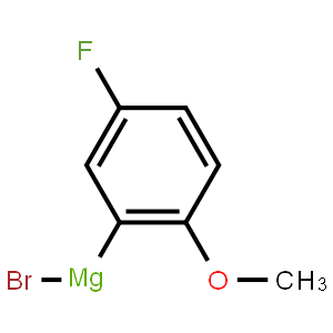 5-Fluoro-2-methoxyphenylmagnesiumbromide,0.50Min2-MeTHF