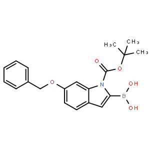 6-Benzyloxy-1-Boc-indole-2-boronic acid