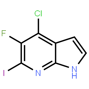 4-Chloro-5-fluoro-6-iodo-1h-pyrrolo[2,3-b]pyridine