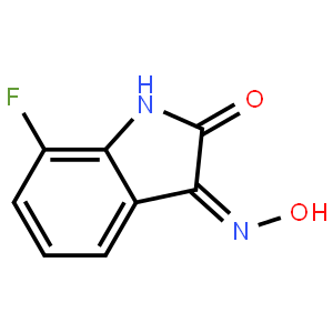 7-Fluoro-3-(hydroxyimino)indolin-2-one