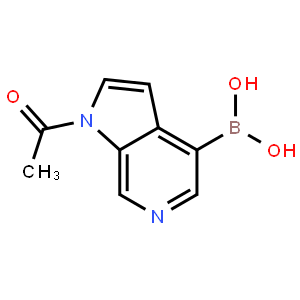 (1-Acetyl-1H-pyrrolo[2,3-c]pyridin-4-yl)boronic acid