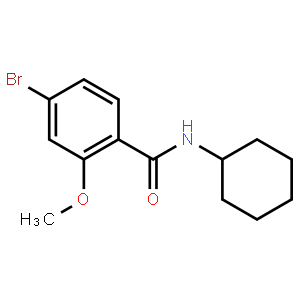 N-Cyclohexyl 4-bromo-2-methoxybenzamide