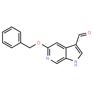 5-Benzyloxy-6-azaindole-3-carboxaldehyde