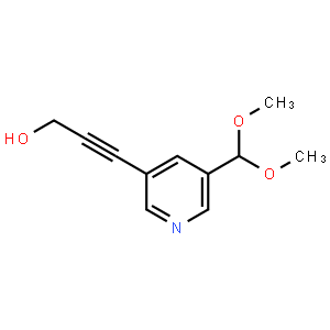 3-(5-Dimethoxymethyl-pyridin-3-yl)-prop-2-yn-1-ol