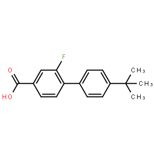 3-Fluoro-4-(4-t-butylphenyl)benzoic acid