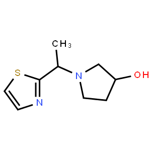 (3S)-1-(1-(Thiazol-2-yl)ethyl)pyrrolidin-3-ol