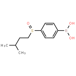4-(Isopentylsulfinyl)phenylboronic acid