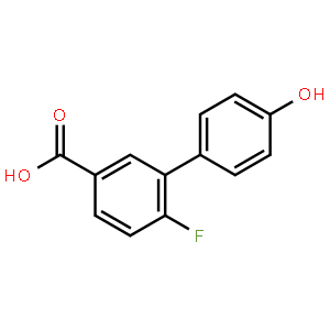 4-(5-Carboxy-2-fluorophenyl)phenol