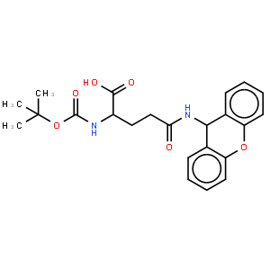 Boc-d-gln(xan)-oh