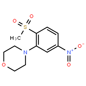 1-Methanesulfonyl-2-morpholino-4-nitrobenzene
