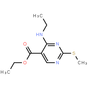 Ethyl 4-(ethylamino)-2-(methylthio)pyrimidine-5-carboxylate