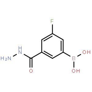 (3-Fluoro-5-(hydrazinecarbonyl)phenyl)boronic acid