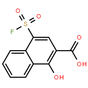 4-Fluorosulfonyl-1-hydroxy-2-naphthoic acid