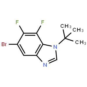 5-Bromo-1-t-butyl-6,7-difluorobenzimidazole