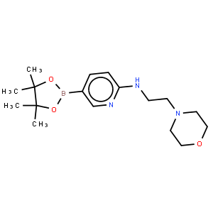 2-(2-Morpholinoethylamino)pyridine-5-boronic acid, pinacol ester