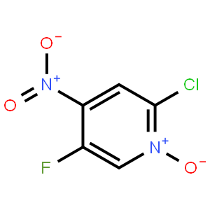 2-Chloro-5-fluoro-4-nitropyridine 1-oxide